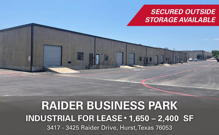 Pictures of Industrial property located at 3417 - 3425 Raider Drive, Hurst, TX 76053 for lease - image #1