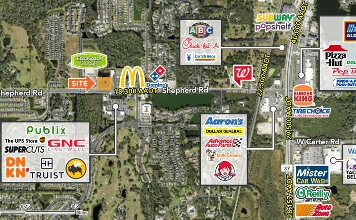 Pictures of Retail, Land property located at Shepherd Road, Lakeland, FL 33811 for lease - image #1