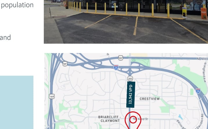 Pictures of Retail property located at 4029 N Oak Trafficway, Kansas City, MO 64116 for lease - image #1