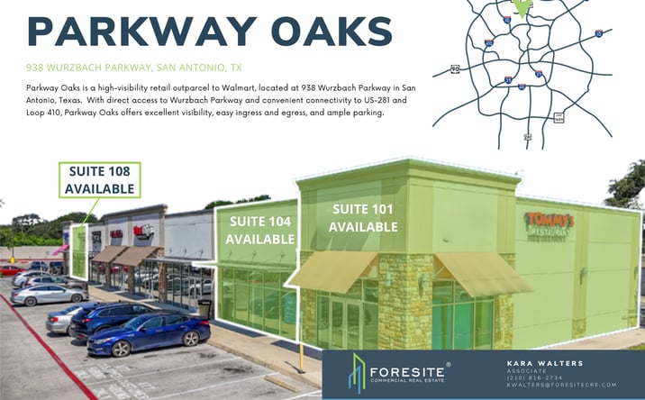 Pictures of Retail, Restaurant property located at 938 Wurzbach Parkway, San Antonio, TX 78231-2436 for lease - image #1