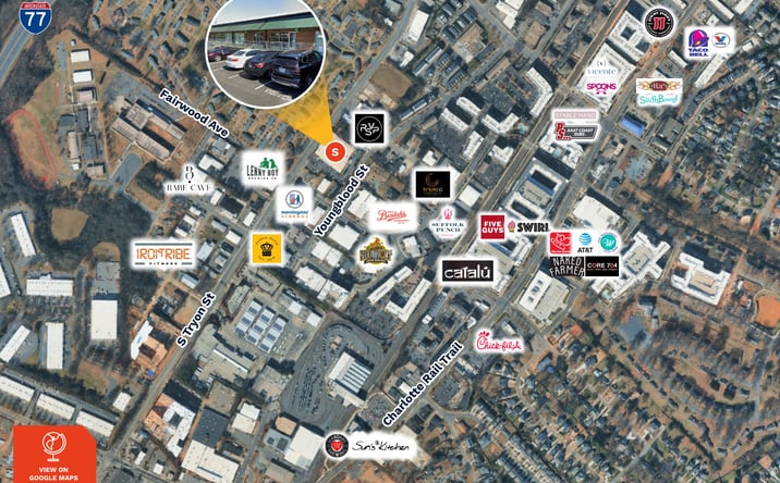 Pictures of Office, Retail property located at 2923 S. Tryon Street, Suite 250, Charlotte, NC 28203 for lease - image #1