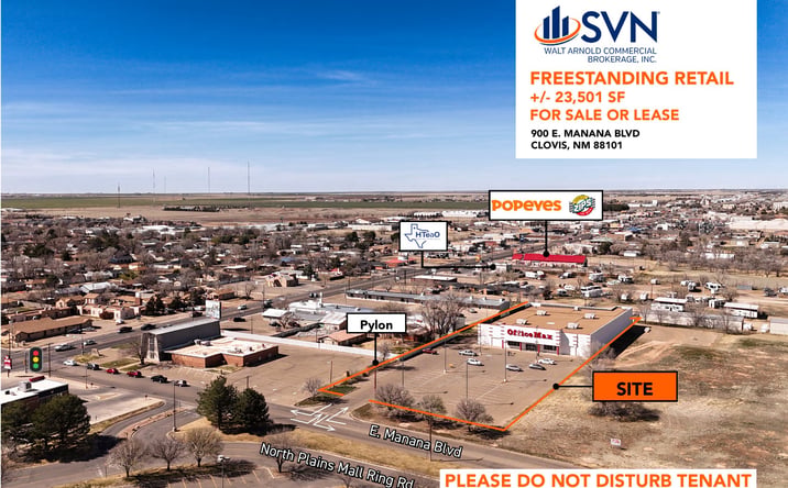 Pictures of Retail, Office, Special Purpose property located at 900 E. Manana Blvd, Clovis, NM 88101 for lease - image #1