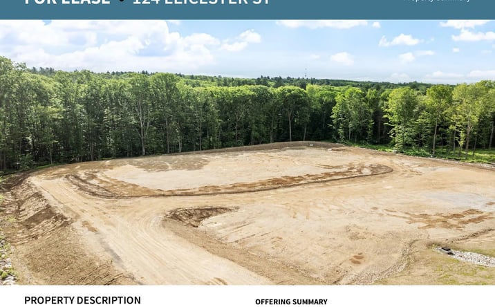 Pictures of Land property located at 124 Leicester Street, Oxford, MA 01540 for lease - image #1