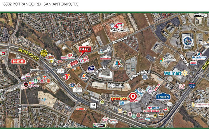 Pictures of Retail property located at 8802 Potranco Rd, San Antonio, TX 78251-3016 for lease - image #1