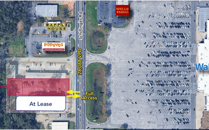 Pictures of Retail, Land property located at 610 Schillinger Road, Mobile, AL 36695 for lease - image #1