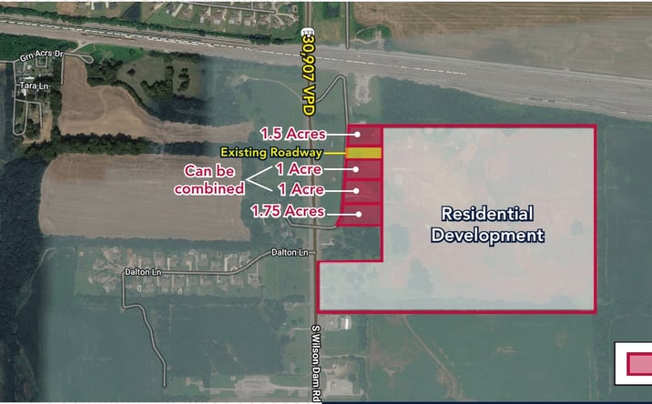 Pictures of Retail, Land property located at 4785 S Wilson Dam Road, Tuscumbia, AL 35674 for lease - image #1