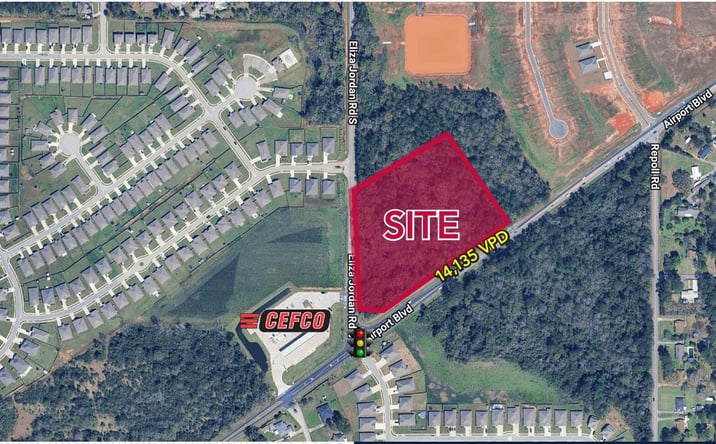 Pictures of Retail, Land property located at Airport Blvd, Mobile, AL 36608 for lease - image #1