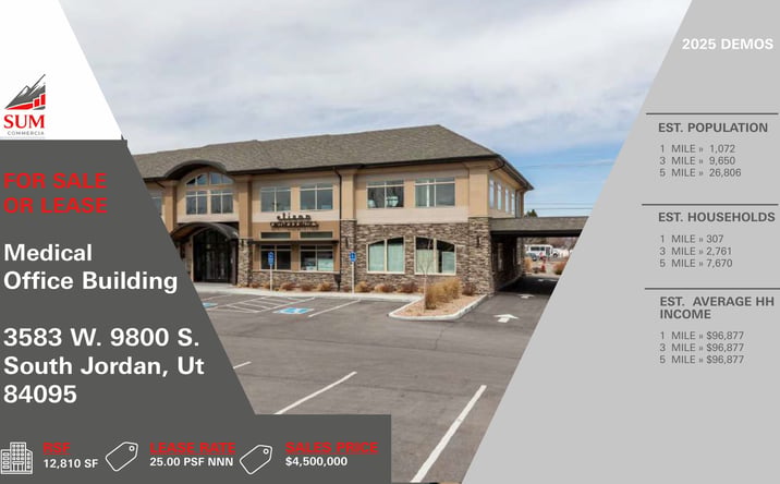 Pictures of Office property located at 3583 W. 9800 S., South Jordan, UT 84095 for lease - image #1