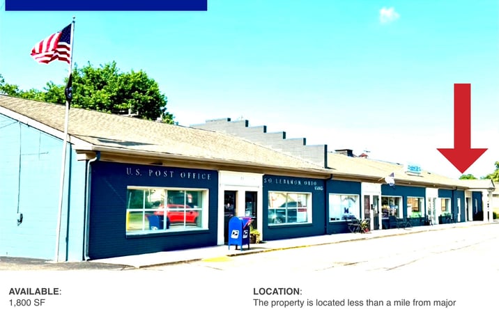 Pictures of Retail, Office property located at 209 E. Forest Avenue, South Lebanon, OH 45065 for lease - image #1