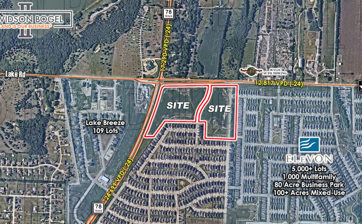 Pictures of Retail, Land property located at SEC S.H. 78 & F.M. 6, Lavon, TX 75166 for lease - image #1