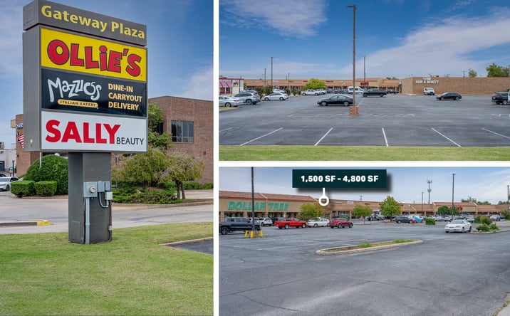 Pictures of Retail property located at 1300-1401 Gateway Plaza, Midwest City, OK 73110 for lease - image #1