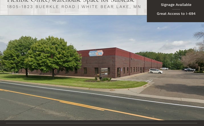 Pictures of Office, Industrial property located at 1805-1823 Buerkle Road, White Bear Lake, MN 55110 for lease - image #1