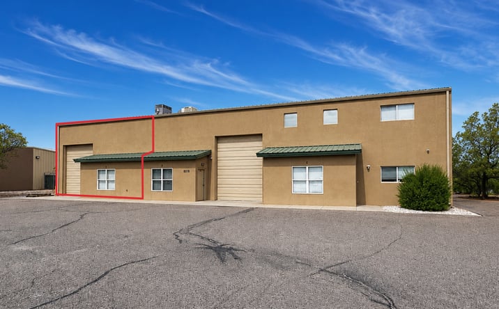 Pictures of Industrial property located at 8509 Paseo Alameda NE, Suite A, Albuquerque, NM 87113 for lease - image #1