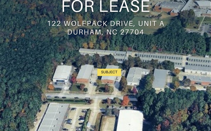 Pictures of Industrial property located at 122 Wolfpack Drive, Unit A, Durham, NC 27704 for lease - image #1