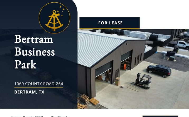 Pictures of Industrial property located at 1069 County Road 264, Bertram, TX 78605 for lease - image #1
