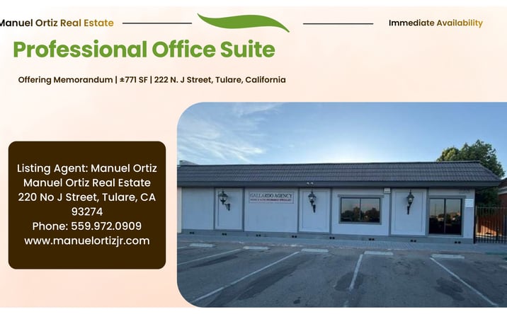 Pictures of Office property located at 222 North J Street, Tulare, CA 93274 for lease - image #1