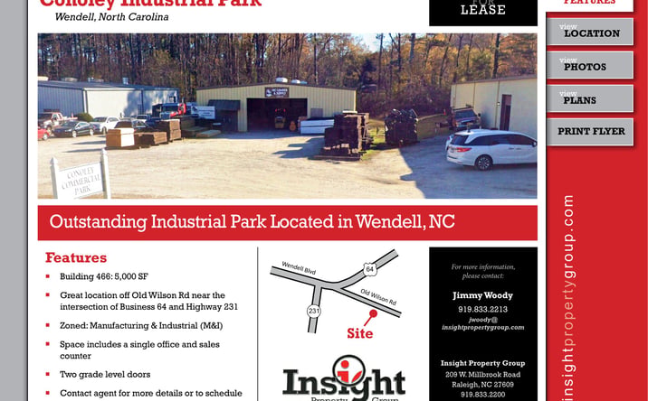 Pictures of Industrial property located at 466 Old Wilson Rd, Wendell, NC 27591 for lease - image #1