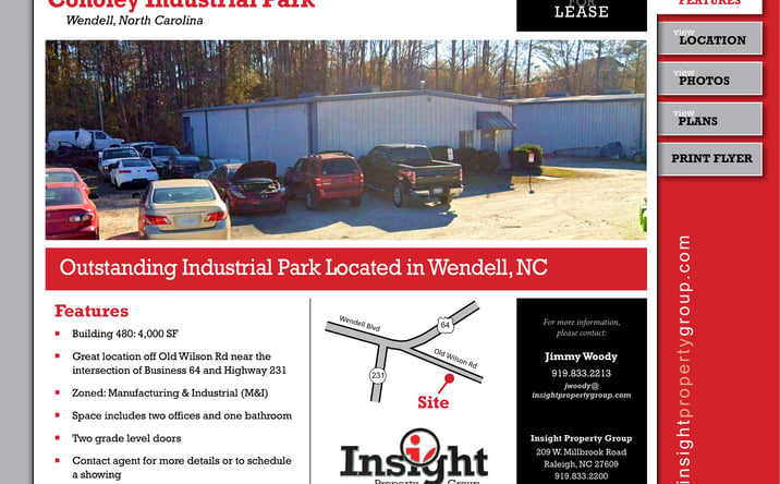 Pictures of Industrial property located at 480 Old Wilson Rd, Wendell, NC 27591 for lease - image #1