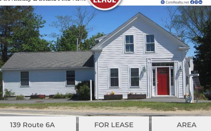 Pictures of Office property located at 139 Route 6A, Orleans, MA 02653 for lease - image #1