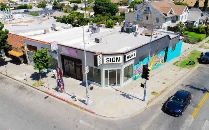Pictures of Retail, Office property located at 4501 W Pico Boulevard, Los Angeles, CA 90019-4233 for lease - image #1