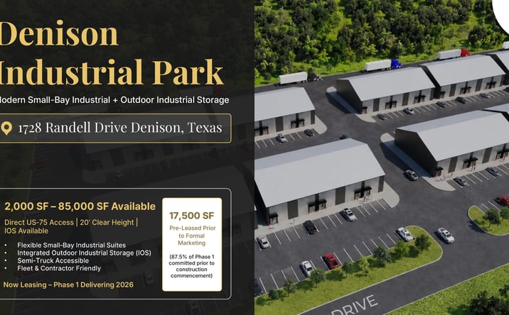 Pictures of Industrial property located at 1728 Randell Drive, Denison, TX 75020-1940 for lease - image #1