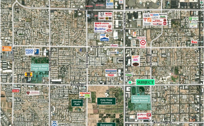 Pictures of Office property located at 340 W Prince Rd, Tucson, AZ 85705 for lease - image #1