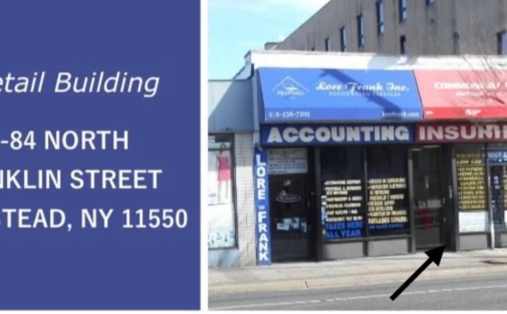 Pictures of Retail property located at 82-84 North Franklin Street, Hempstead, NY 11550 for lease - image #1