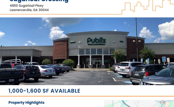 Pictures of Retail property located at 4850 Sugarloaf Pkwy, Lawrenceville, GA 30044 for lease - image #1