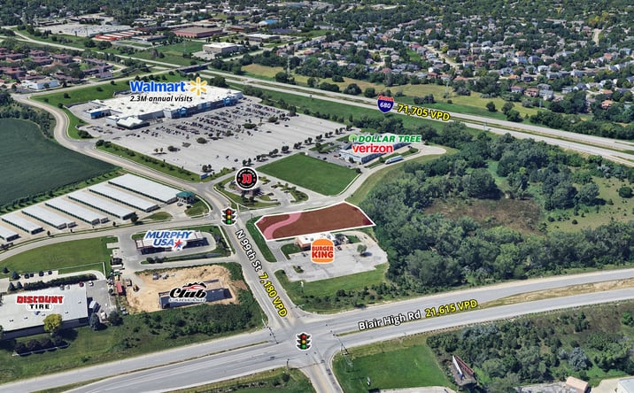 Pictures of Land property located at 9910 Redick Circle, Omaha, NE 68122 for lease - image #1