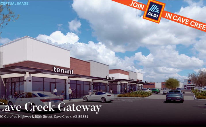 Pictures of Retail, Land property located at NEC Carefree Highway & 50th Street, Cave Creek, AZ 85331 for lease - image #1