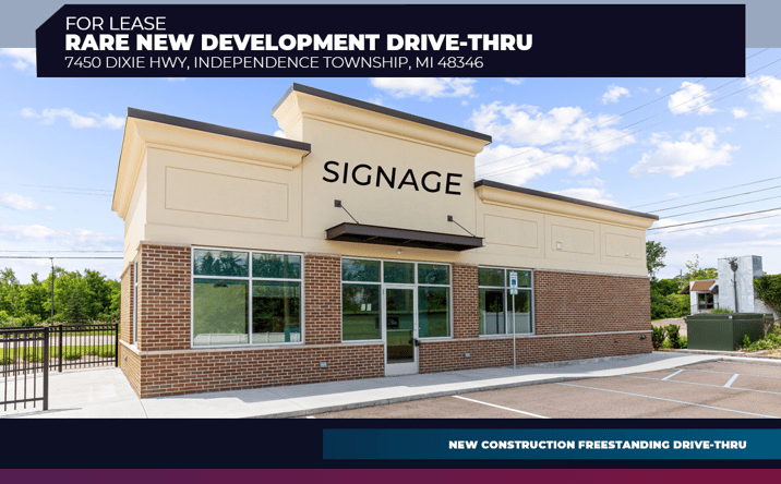 Pictures of Retail property located at 7450 Dixie Hwy, Independence Township, MI 48346 for lease - image #1
