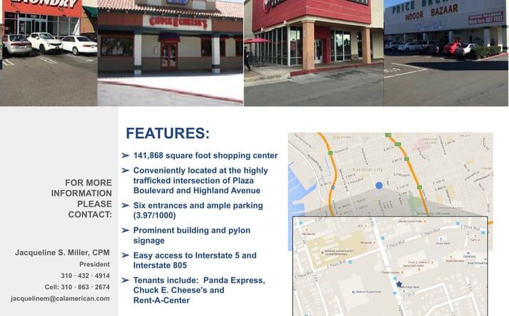 Pictures of Retail property located at 1021 - 1147 Highland Avenue, National City, CA 91950 for lease - image #1
