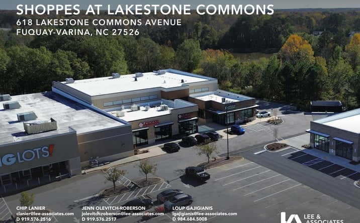Pictures of Retail property located at 618 Lakestone Commons Avenue, Fuquay-Varina, NC 27526 for lease - image #1