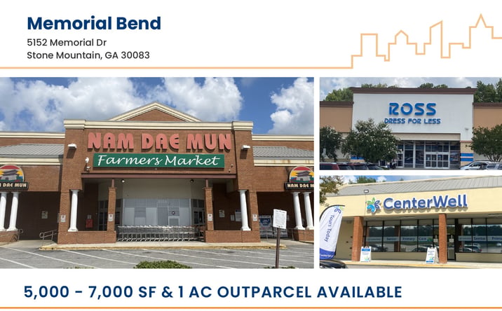 Pictures of Retail property located at 5152 Memorial Dr, Stone Mountain, GA 30083 for lease - image #1