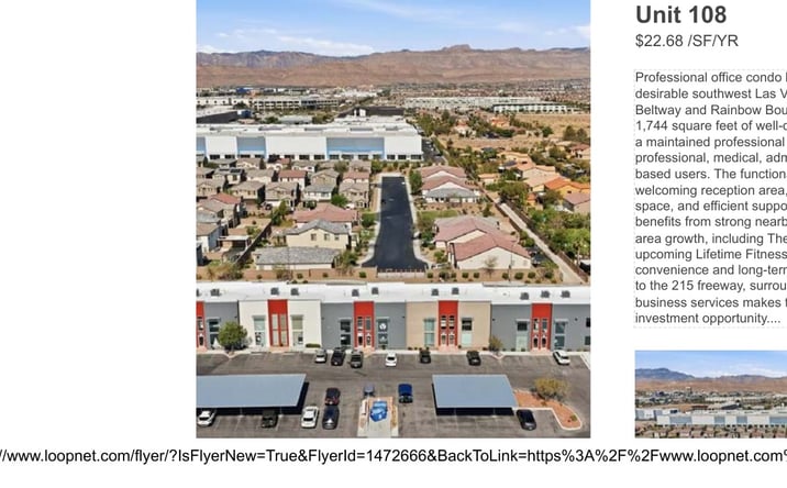 Pictures of Office property located at 7336 W Post Rd, Las Vegas, NV 89113 for lease - image #1