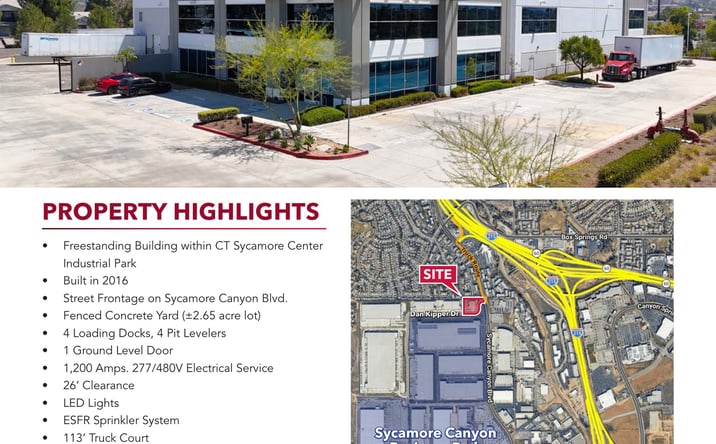 Pictures of Industrial property located at 1780 Dan Kipper Drive, Riverside, CA 92507 for lease - image #1