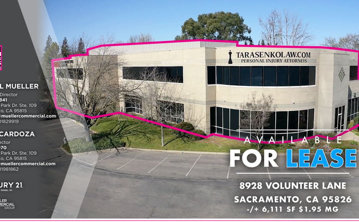 Pictures of Office property located at 8928 Volunteer Lane, Sacramento, CA 95826 for lease - image #1