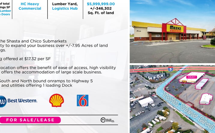 Pictures of Office, Industrial, Land property located at 1045 Twin View Blvd, Redding, CA 96003 for lease - image #1