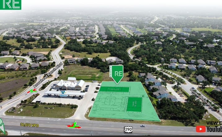 Pictures of Retail property located at Arrowhead Ranch Blvd, Dripping Springs, TX 78620 for lease - image #1