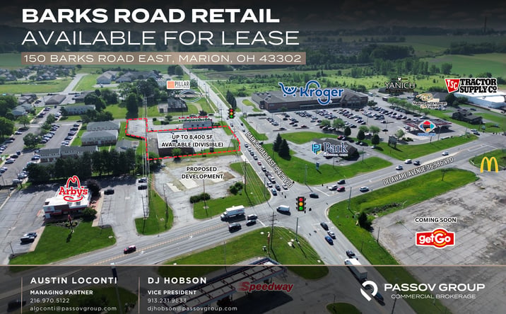 Pictures of Retail property located at 150 Barks Road East, Marion, OH 43302 for lease - image #1