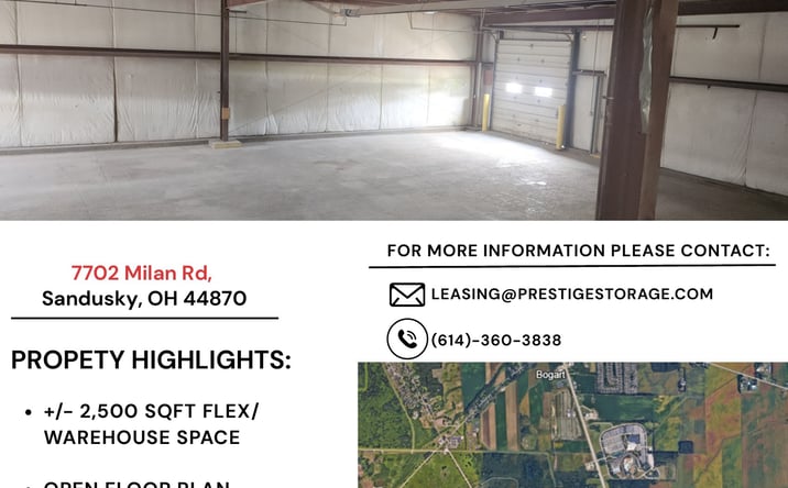 Pictures of Industrial property located at 7702 Milan Rd, Sandusky, OH 44870 for lease - image #1