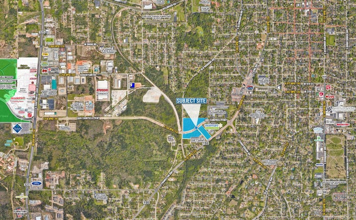 Pictures of Retail, Land property located at NEQ & SEQ of Earl Campbell Pkwy & Old Noonday Rd, Tyler, TX 75701 for lease - image #1