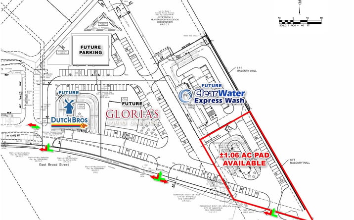 Pictures of Retail, Land property located at NEQ Broad St & Cannon Dr, Mansfield, TX 76063 for lease - image #1