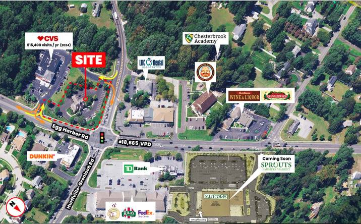 Pictures of Retail property located at 303 Egg Harbor Road, Sewell, NJ 08080 for lease - image #1