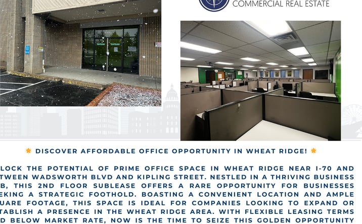 Pictures of Office property located at 8995 W. 44th Ave, Wheat Ridge, CO 80033 for lease - image #1