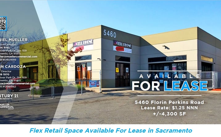 Pictures of Retail property located at 5460 Florin Perkins Road, Sacramento, CA 95826 for lease - image #1