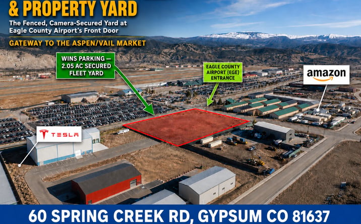Pictures of Industrial, Land property located at 60 Spring Creek Rd, Gypsum, CO 81637 for lease - image #1