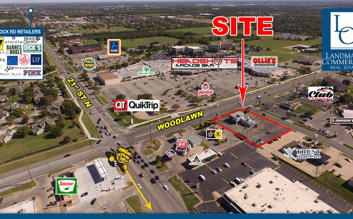 Pictures of Land property located at 2111 N. Woodlawn, Wichita, KS 67208 for lease - image #1
