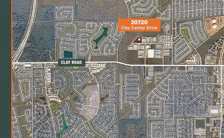 Pictures of Industrial property located at 20720 Clay Center Drive, Katy, TX 77449 for lease - image #1