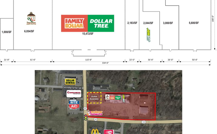 Pictures of Retail property located at 8648 Waynesburg Drive SE, Waynesburg, OH 44688 for lease - image #1